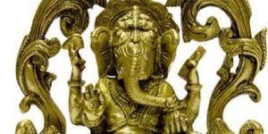 Brass Ganesha Statue