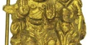 Brass Shiva Parvati Statue