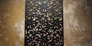 PVD COLOUR COATED LASER CUT PANELS STAINLESS STEEL