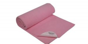 Plain Pink Quick Dry Baby Sheet