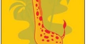Sublimation Print baby sheet - Giraffe