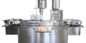 High Speed Automatic Sterile Injectable Powder Filling Cum Rubber Stoppering Machine