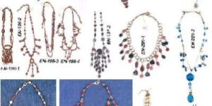 Artificial Beaded Necklace And Pendant