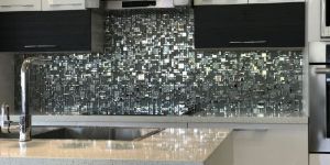 Glass Marble Steel Mosaics