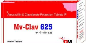 AMOXICILLIN 500mg Tablet, CLAVULANIC ACID 125 Mg Tablet