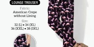 Ladies Printed Trousers