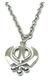 Sikh Khanda Pendant Chain