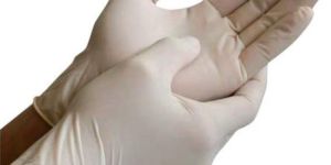 BLUE SHIELD LATEX SURGICAL GLOVES