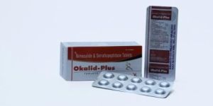 100mg Nimesulide Tablets, 10mg Serratiopeptidase Tablets