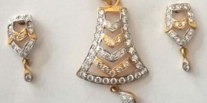 Gold Plated Pendant Set