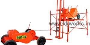 Builders Hoist with Scaffolding