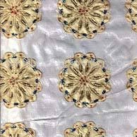 Embroidered Silk Fabric