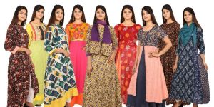 Printed Cotton Kurtis and Dresses