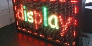 Double Color LED Scrolling Board