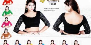 Exclusive Full Sleeve Cotton Lycra Blouse