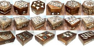 MOTHER OF PEARL GIFT BOX