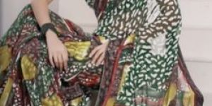 Polyster Printed Sarees
