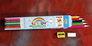 Rainbow Velvet Pencil