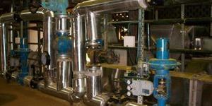 Steam Piping for Band Dryer