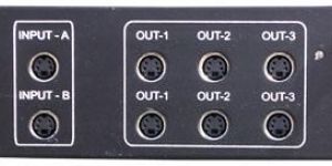 Dual S-Video Distribution Amplifier