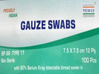 XRAY DETECTABLE THREAD GAUGE SWABS