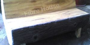 FRP Round Wood Bench