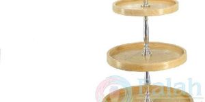 Cake Stand Wooden & Metal