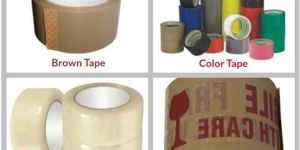 BROWN AND WHITE TAPES