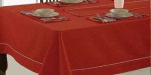 Maroon Colored Table Cover