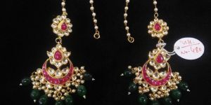 Kundan with Mala Earrings