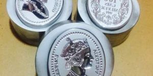 Silver Dull Polish Coin Dies