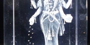 Lakshmi Devi with LED Base