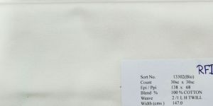 RFD Plain Cotton Twill Fabric