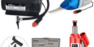 Air Compressor, Car Jack