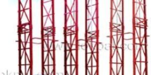 Wall Mounted Stacker Double Mast