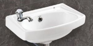 Esha Plain Wall Mounted Wash Basin