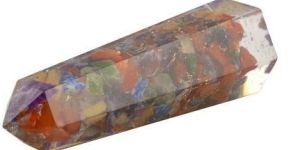 Organite Multi Colour Healing Wand Stones
