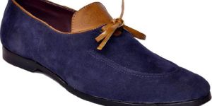 Blue Candey Loafer Shoes
