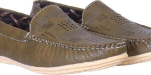 Olive Candey Loafer Shoes