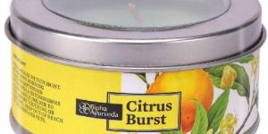 Citrus Burst Tin Candles