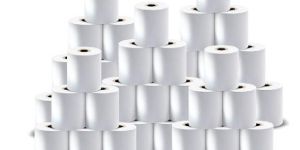 Cash Register Roll size is Roll 55 GSM (79mm X 40mtr) Pack of 15 Roll.