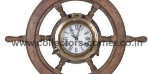Wooden Ship Wheel