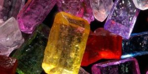 Colored Sugar Crystals