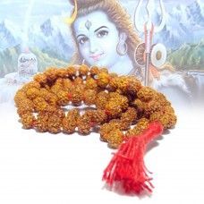 Handmade 5 Mukhi Rudraksha Mala
