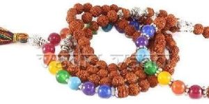 Chakra Healing Rudraksha Mala