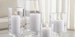 Glass Candle Holder