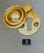 Vic Covered Door Keyhole