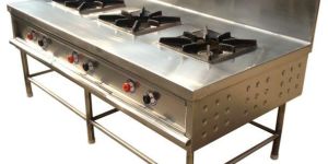 Stainless Steel Three Burner Gas Stoves