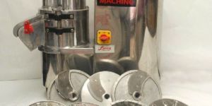 Stainless Steel Vegetable Cutting Machine
