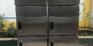 Stainless Steel Vertical Refrigerator